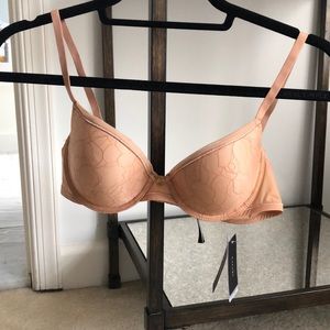 Natori nude lined bra 34b